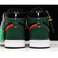 Team SoleFly High x Jordan Air 1 Orange-Fir AV3905-038 Black Retro OG 0816